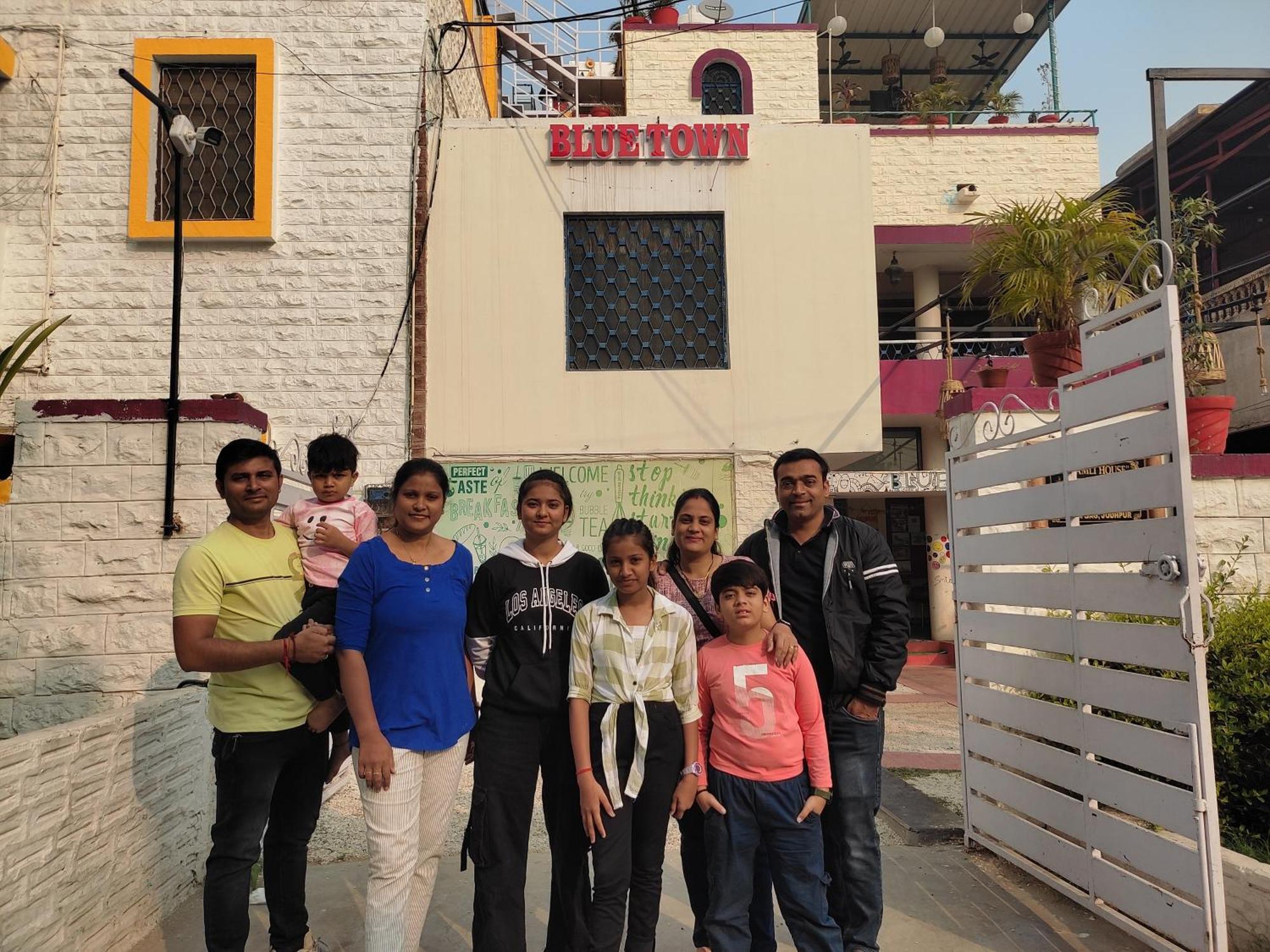 Blue Town Hostel & Cafe Jodhpur  Buitenkant foto