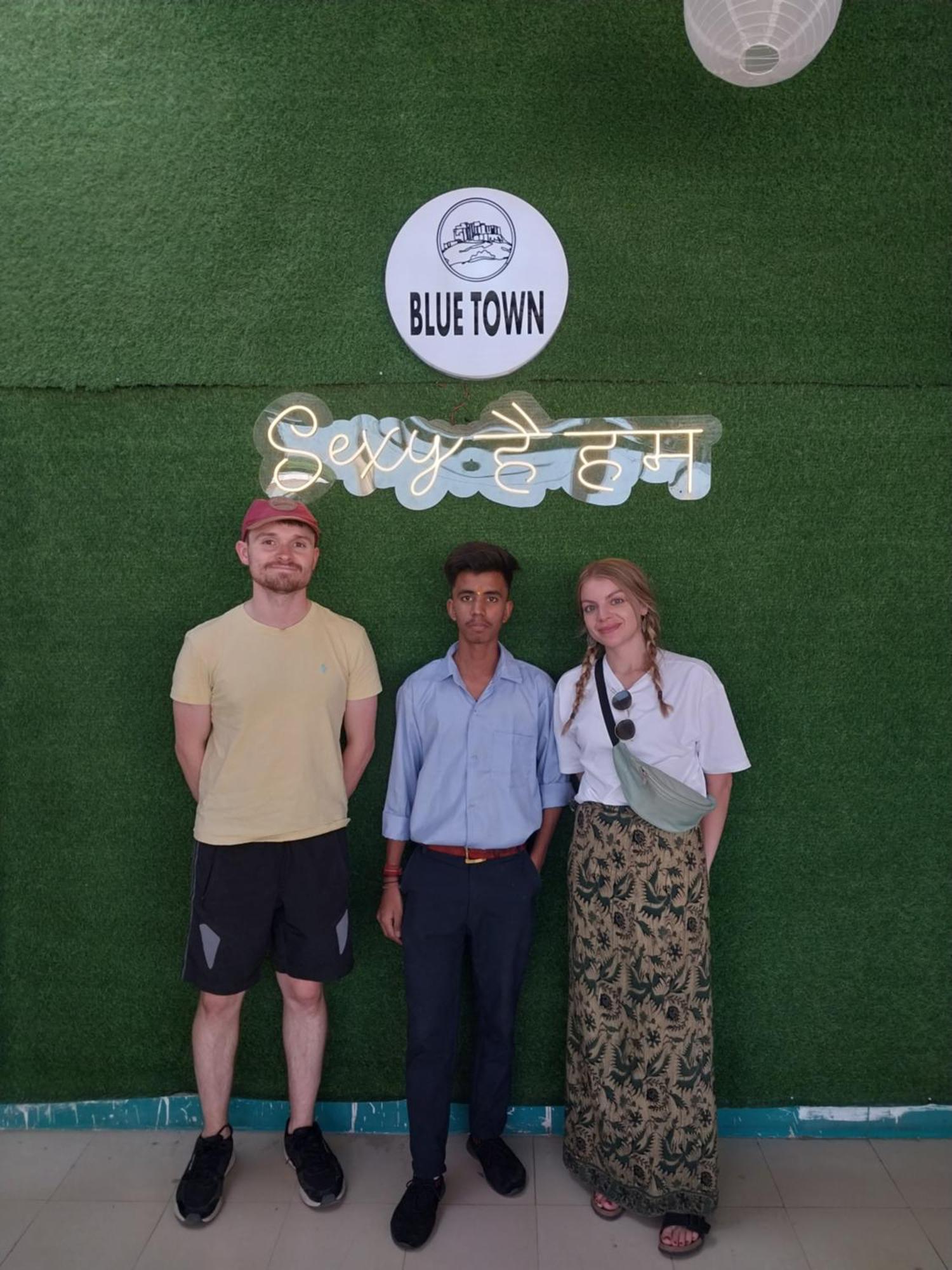 Blue Town Hostel & Cafe Jodhpur  Buitenkant foto